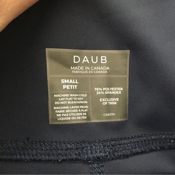 Daub Pocket Legging In Navy + Periwinkle - Picture 7 of 7